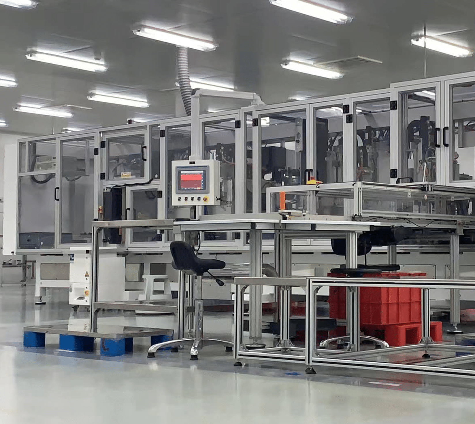 Millipore GEN II Automation setup at a manufacturing plant