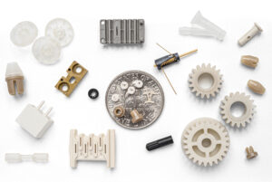 a group of micro-moldings