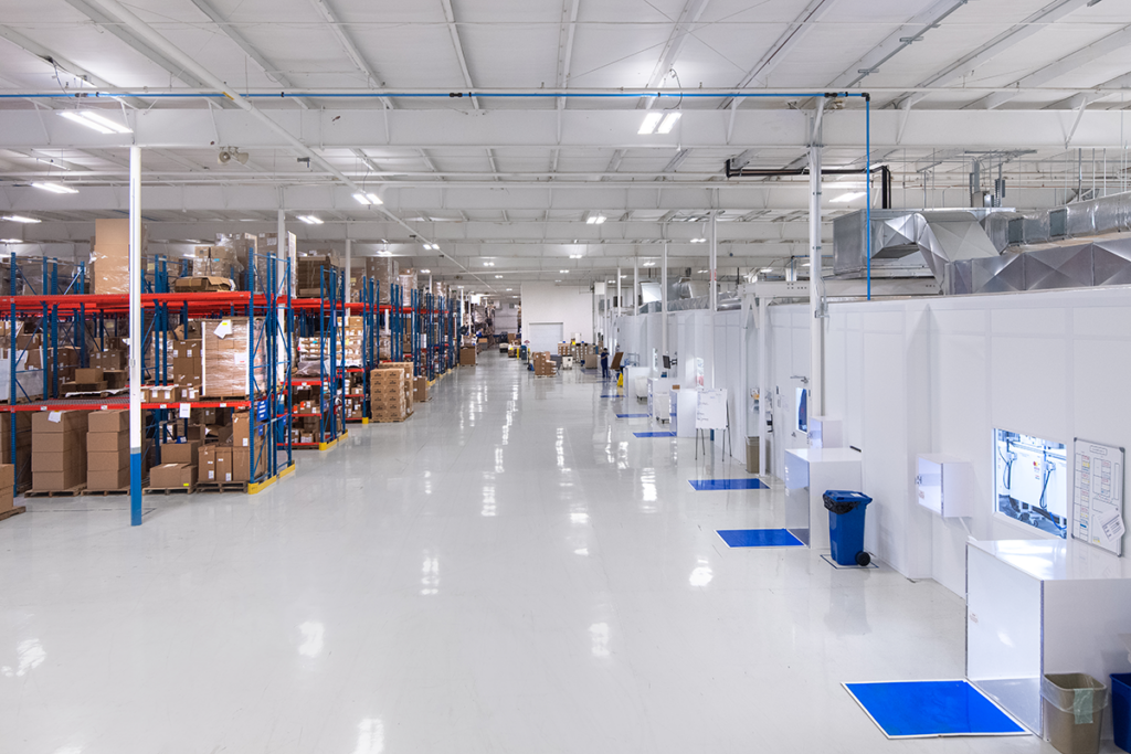 Interior of Viant's Grand Rapids, Michigan facility.