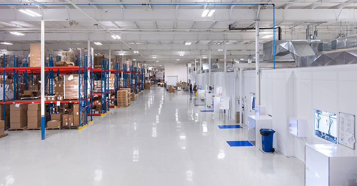 Interior of Viant's Grand Rapids, Michigan facility.